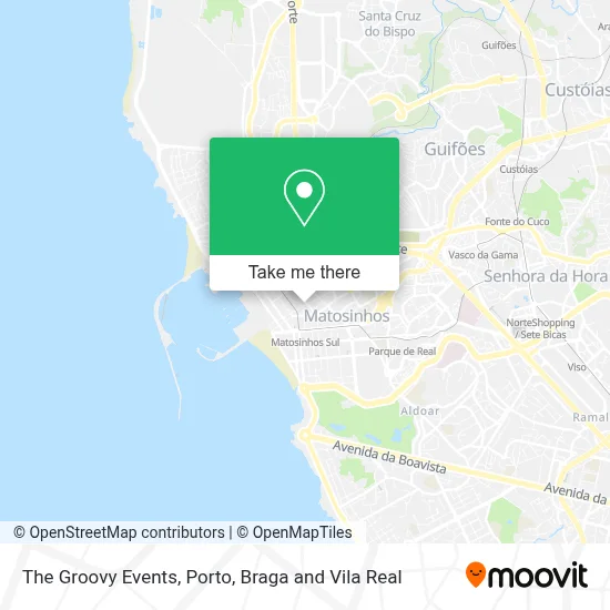 The Groovy Events map
