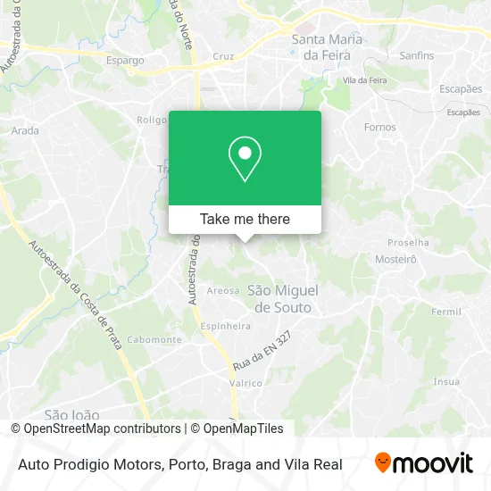Auto Prodigio Motors map