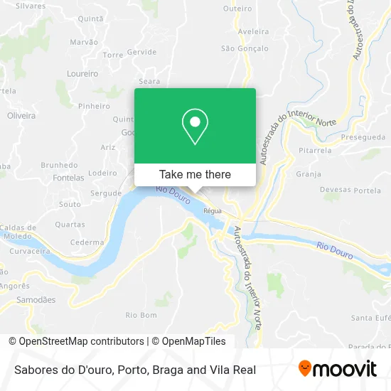 Sabores do D'ouro map