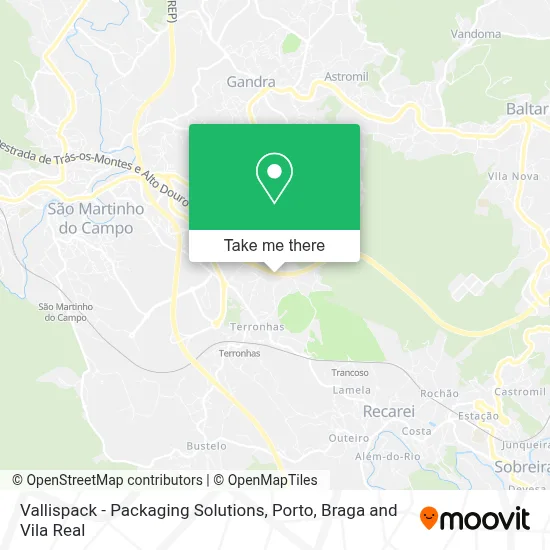 Vallispack - Packaging Solutions map