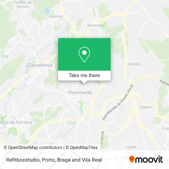 Refitboxstudio mapa