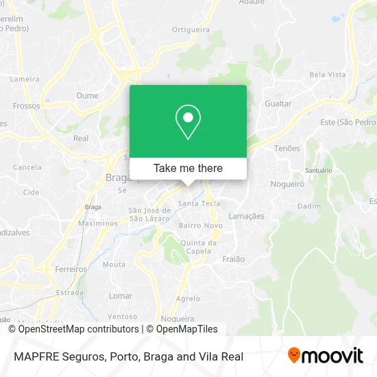 MAPFRE Seguros map