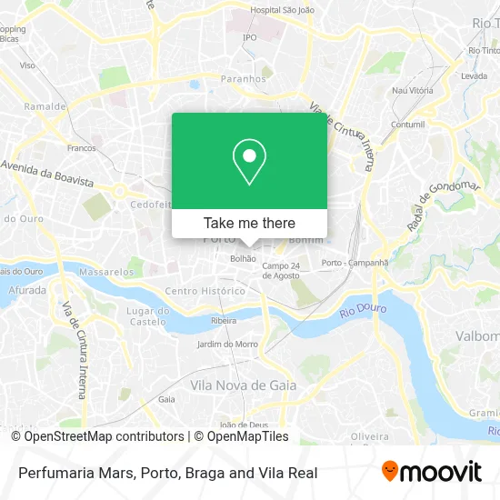Perfumaria Mars map