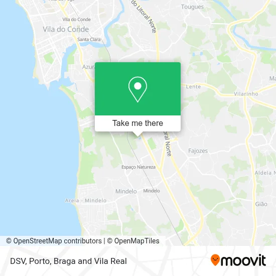 DSV map