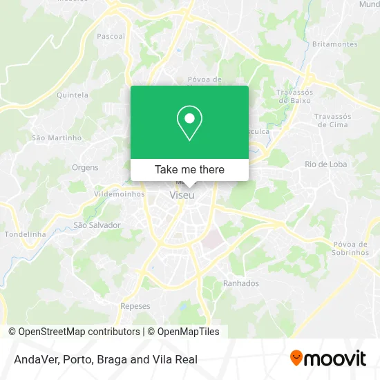 AndaVer map
