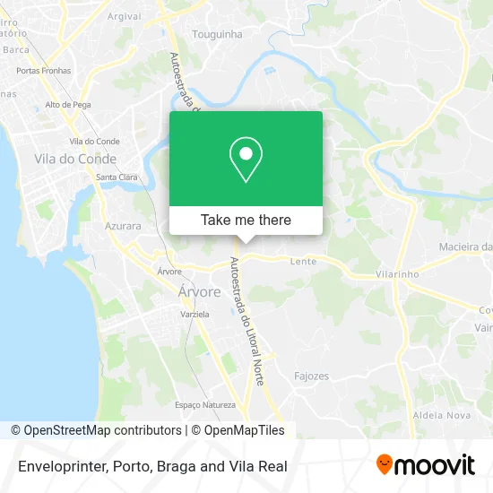 Enveloprinter map