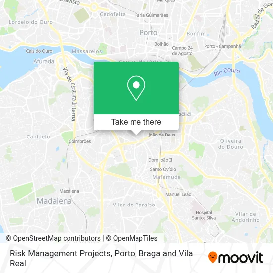 Risk Management Projects mapa