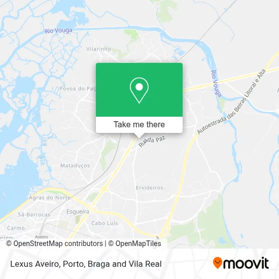Lexus Aveiro map