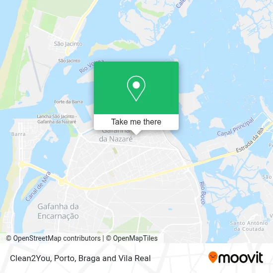 Clean2You map