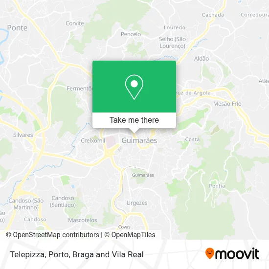 Telepizza map