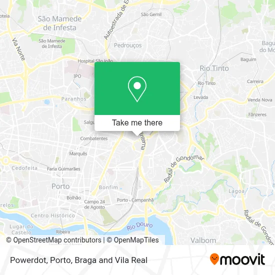 Powerdot map