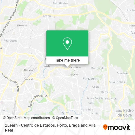 2Learn - Centro de Estudos map