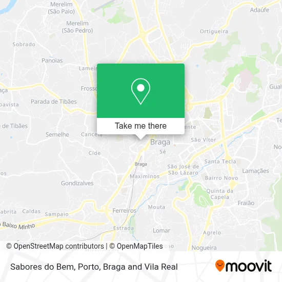 Sabores do Bem map
