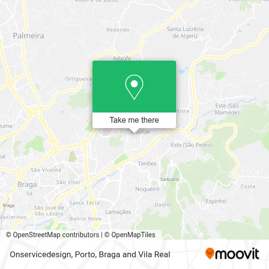 Onservicedesign map
