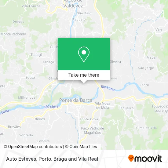 Auto Esteves map