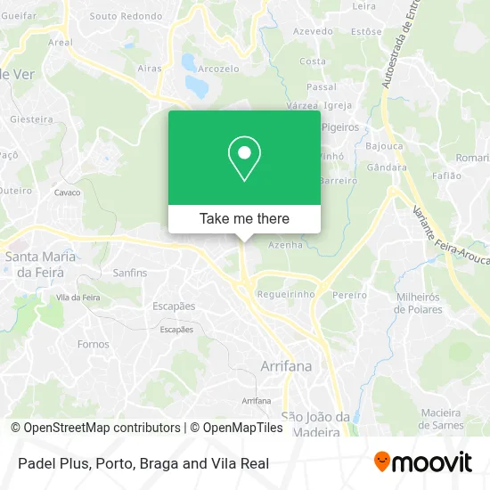 Padel Plus map