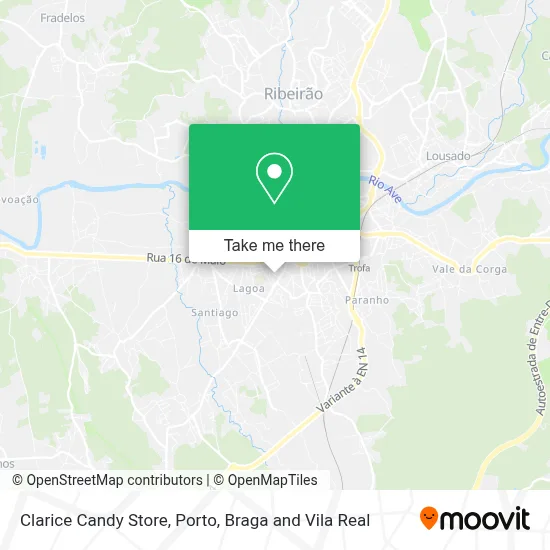 Clarice Candy Store map