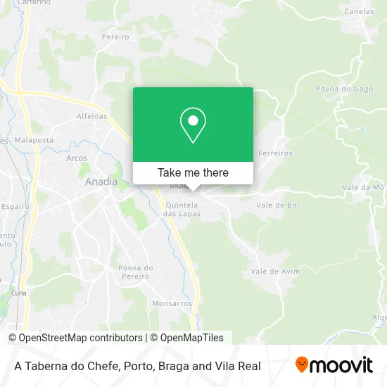 A Taberna do Chefe map