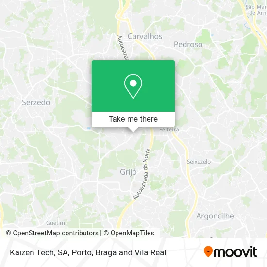 Kaizen Tech, SA map