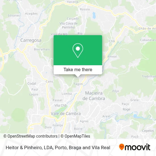 Heitor & Pinheiro, LDA map