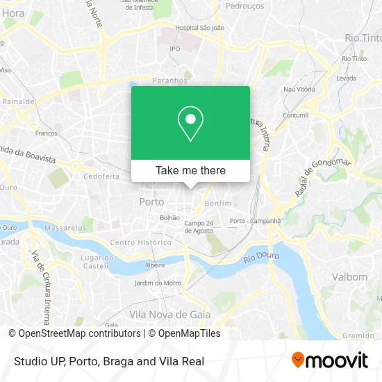 Studio UP map