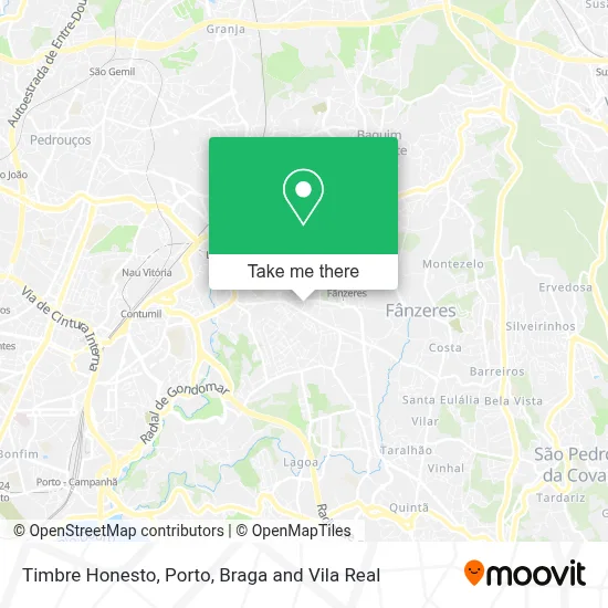 Timbre Honesto map