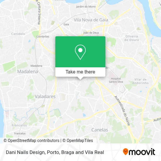 Dani Nails Design map