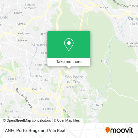 ANI+ map