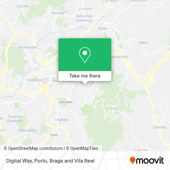 Digital Way map