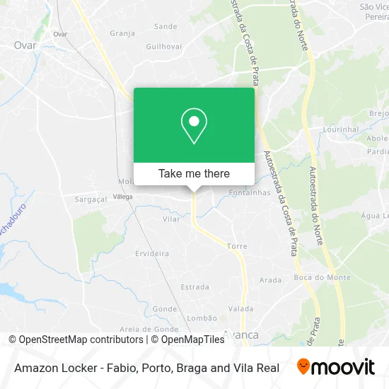 Amazon Locker - Fabio map