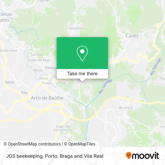 JGS beekeeping map