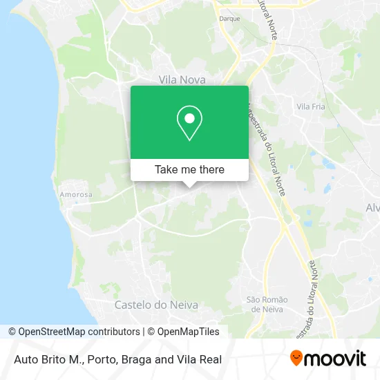 Auto Brito  M. map
