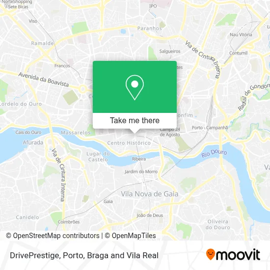DrivePrestige map