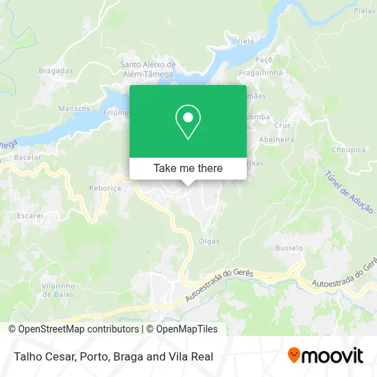 Talho Cesar map