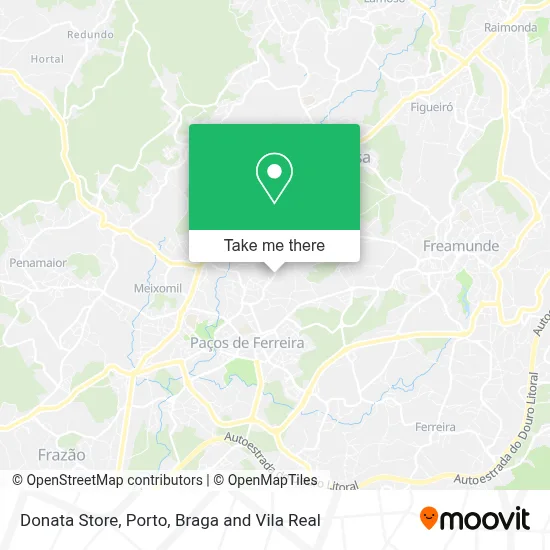 Donata Store map