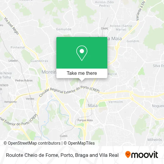 Roulote Cheio de Fome mapa