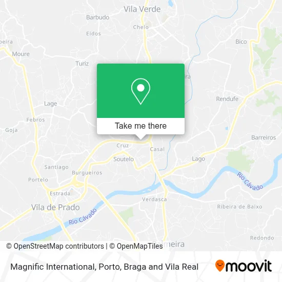 Magnific International map