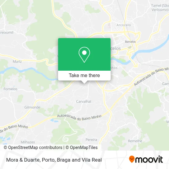 Mora & Duarte map
