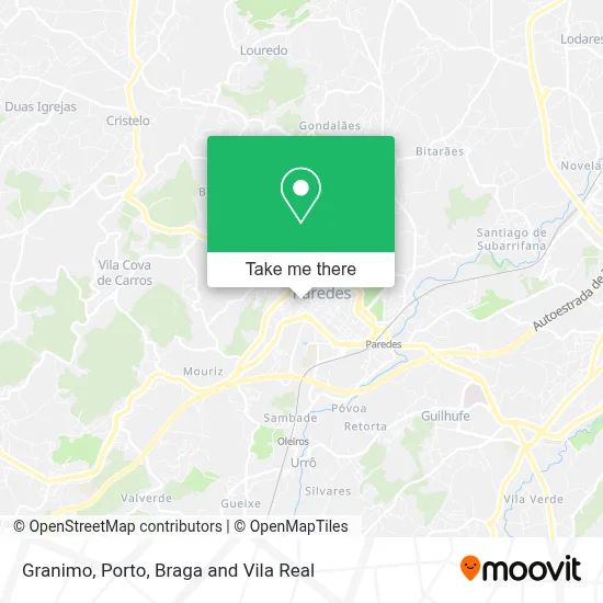 Granimo map
