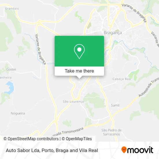 Auto Sabor Lda map