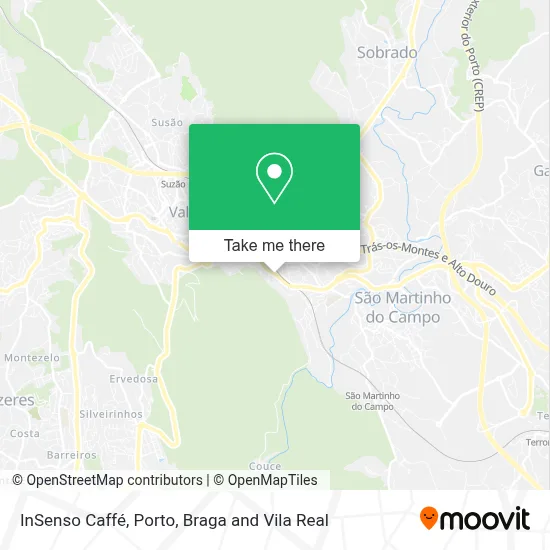 InSenso Caffé map