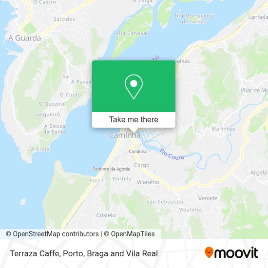 Terraza Caffe map