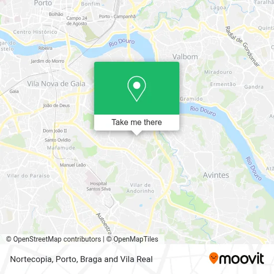 Nortecopia map