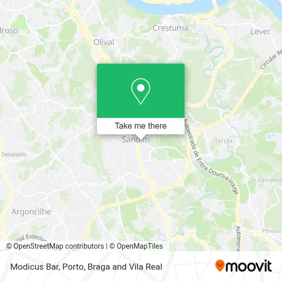 Modicus Bar map