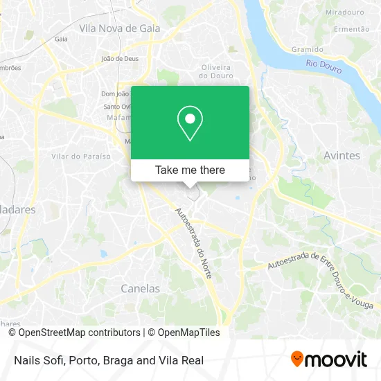 Nails Sofi map