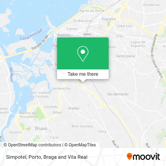 Simpotel map