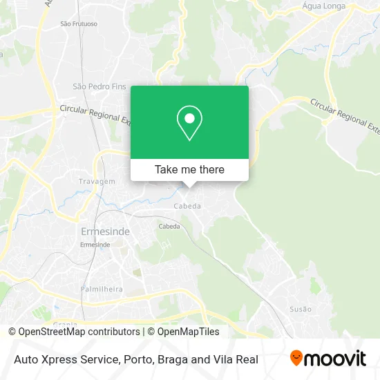 Auto Xpress Service map