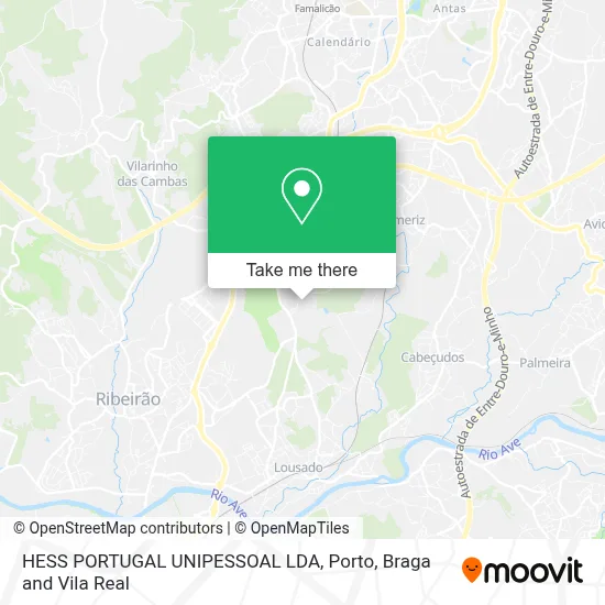 HESS PORTUGAL UNIPESSOAL LDA map