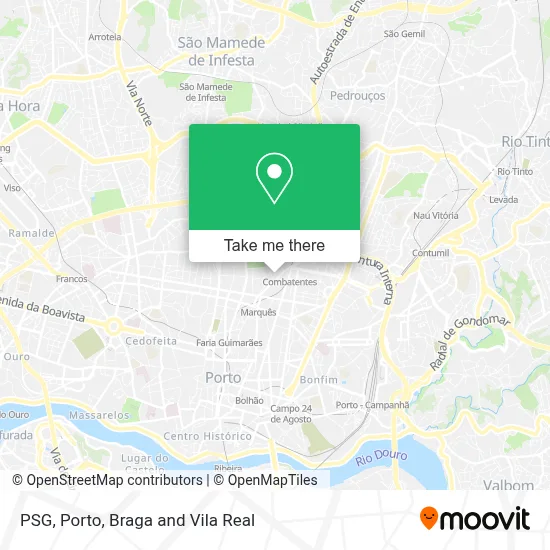 PSG map