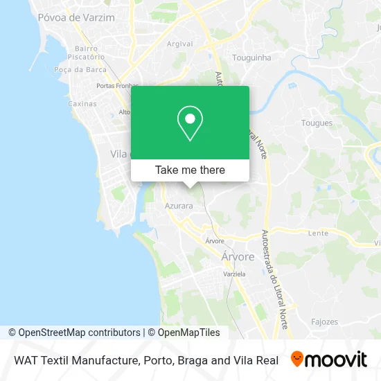 WAT Textil Manufacture map